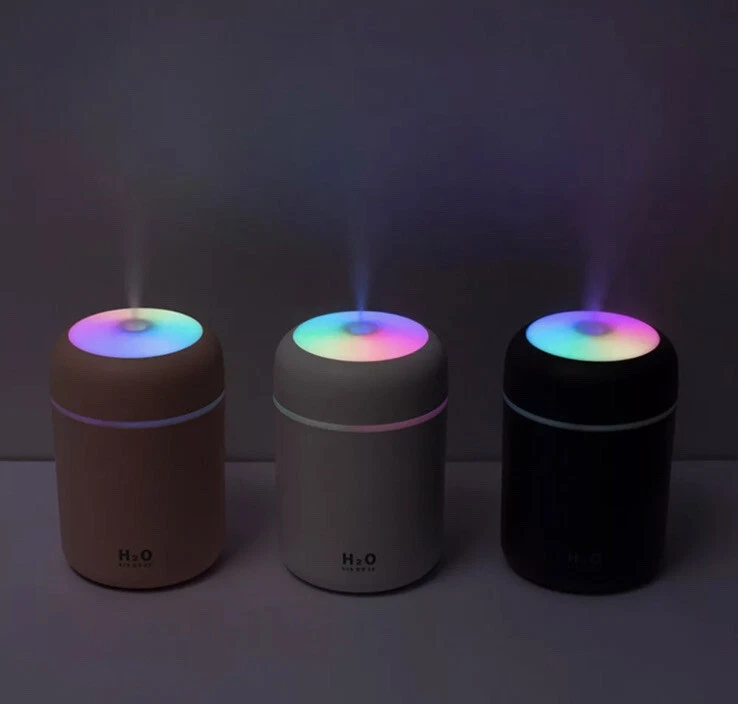 Portable 300ml Electric Air Humidifier Aroma Oil - Image 3 of 4