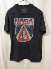 NASA Space Shuttle Medium Gray T Shirt T4