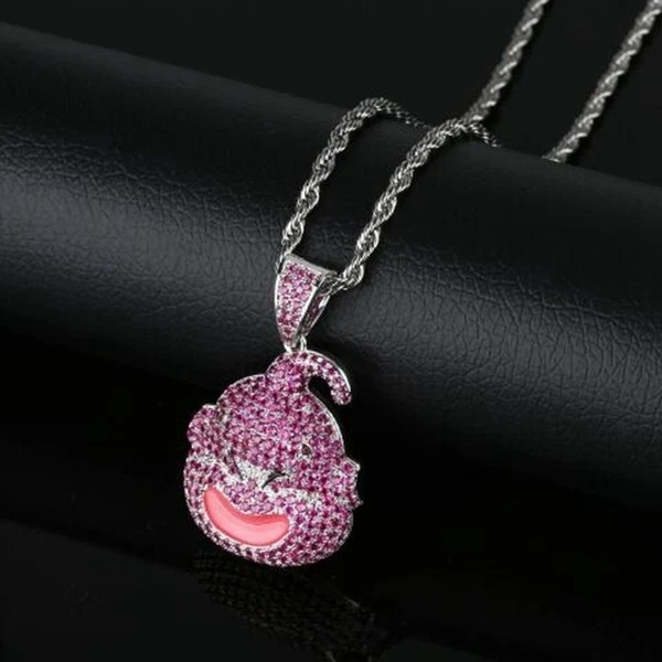 Iced out clearance majin buu pendant