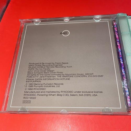 FRANK ZAPPA Zoot Allures | Hot Rats | London Symphony Orchestra | Cheap Thrills - Picture 11 of 19