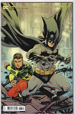 Justice League vs Legion of Super-Heroes #3 Cover B Moore DC Comics 2022 NM+