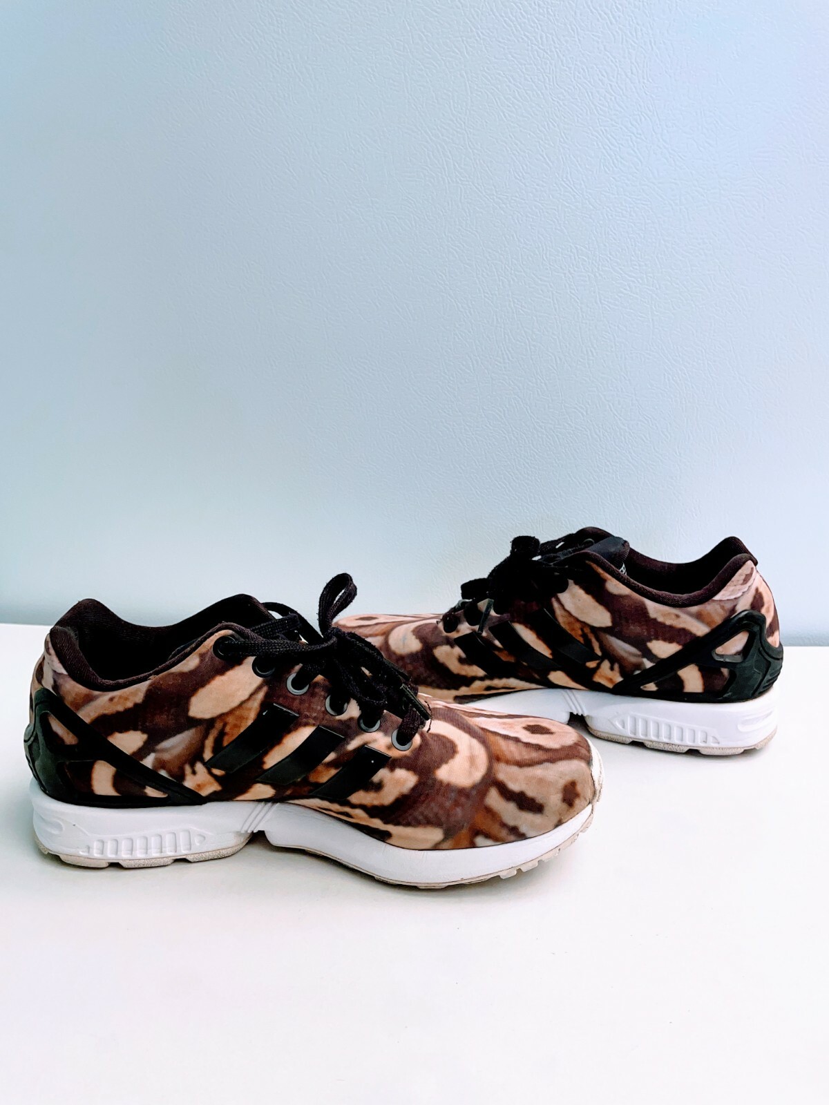 adidas zx flux snake print