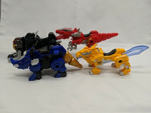 Power Rangers Dino Charge Legendary Zord Set Exclusive Action Figure 4-Pack - Picture 5 of 8