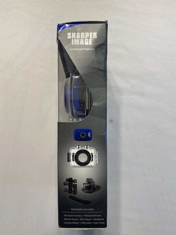 HD Action Camera with Waterproof Case & Mounting Kit SVC355 Sharper Image New - Image 3 of 4