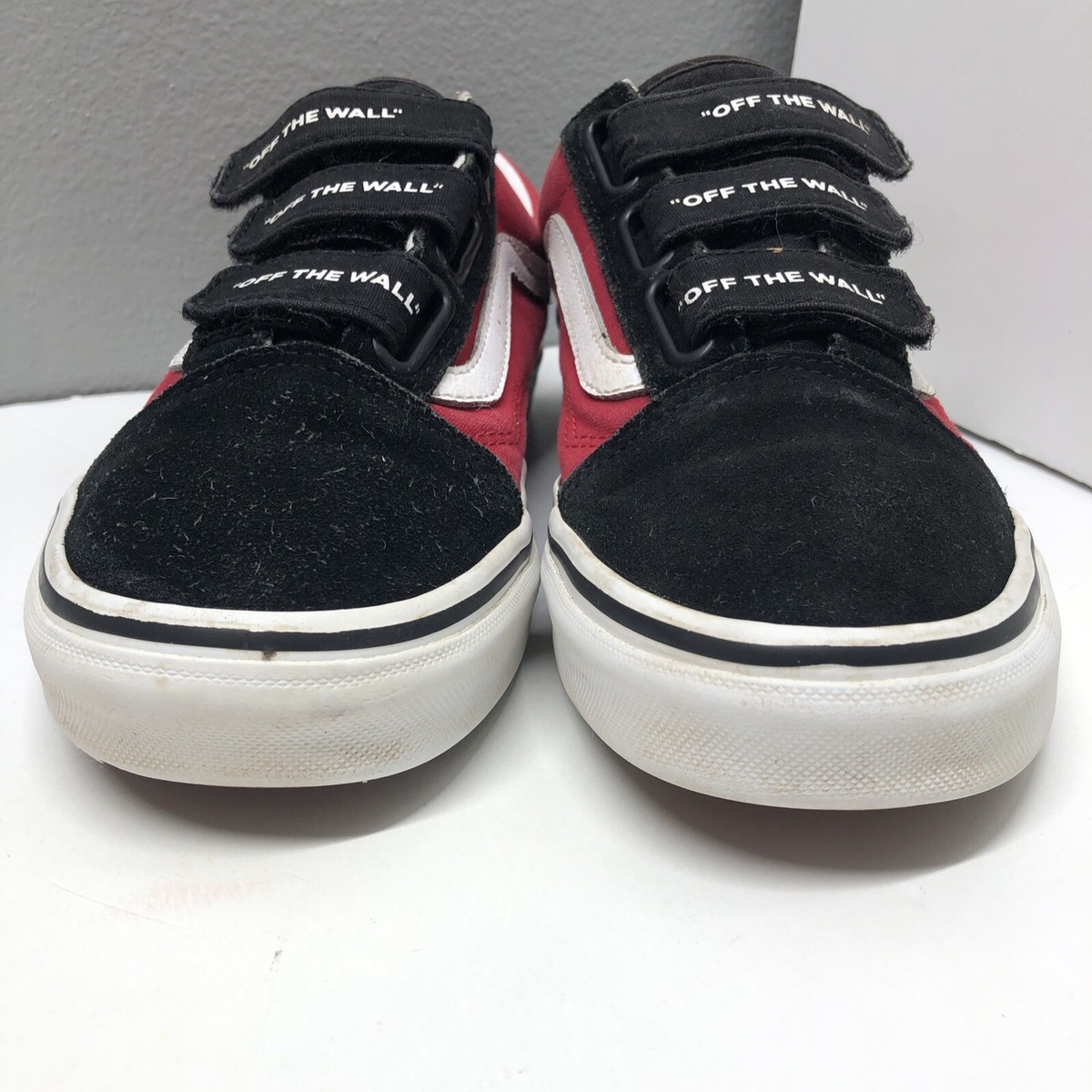VANS オフ・ザ・ウォール スケートボード VANS Off the Wall Skate Shoes Red Black Checkered Skateboard