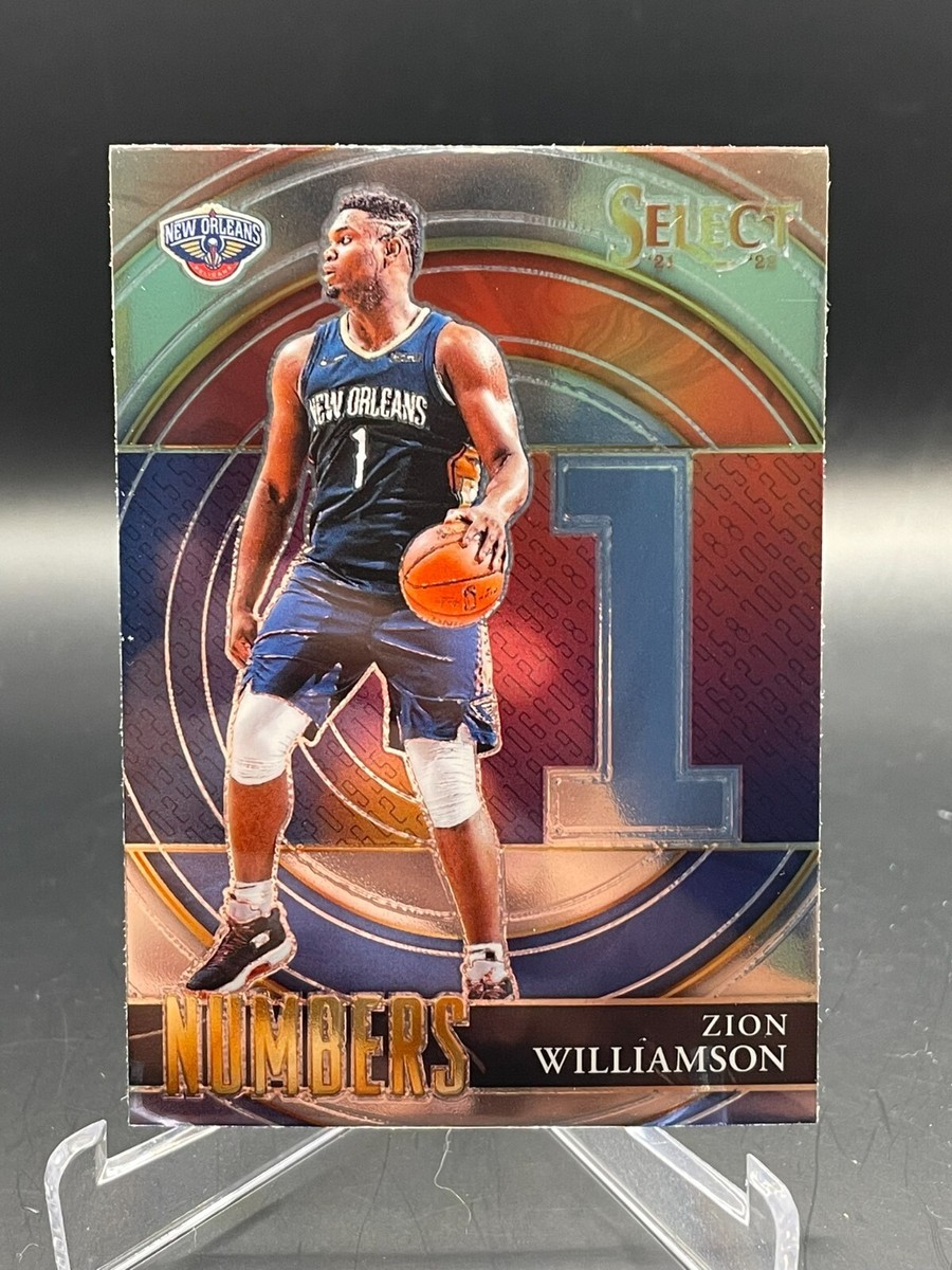 2021-22 Panini Select Zion Williamson Select Numbers #19 READ! | eBay
