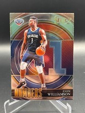 2021-22 Panini Select Zion Williamson Select Numbers #19 READ!