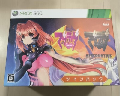 XBOX360 MUV-LUV & MUV-LUV ALTERNATIVE Doppelpack mit Figur gebraucht Japan NT...