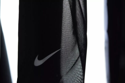 Nike Women's Mid-Rise 7/8 Mesh-Paneled Leggings Black SIZE XXS DD0249-010 - Picture 5 of 7
