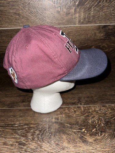 Vintage 90s Pluto Disney Hat Cap Snap Back Maroon Goofy Hat Co. Adjustable USA - Picture 4 of 10