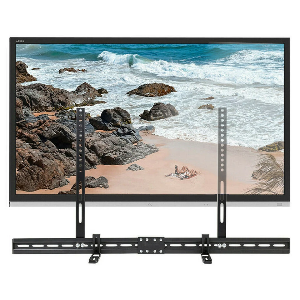 Soporte de barra de sonido ajustable universal para TV Vesa soporte de barra de sonido montaje en pared superior/inferior Foto 4 de 4