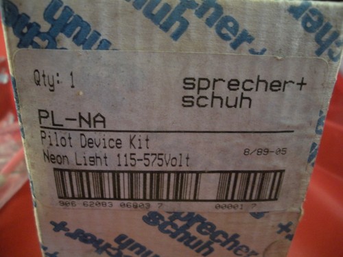 Speaker Scarpa PL-NA Pilot Device Kit Neon Light 115-575v Switch PLNA 55-200097 - Foto 2 di 4