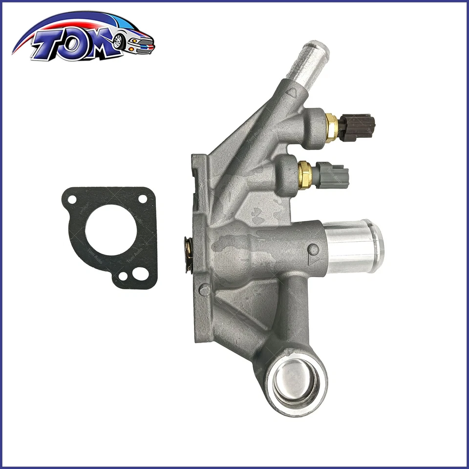 Nuevo conjunto de carcasa de termostato de refrigerante de motor para Ford Escort Mercury Tracer Foto 4 de 4