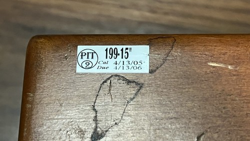 Starrett No. 199 Master Precision Level nice Wood Case 15" Long - Picture 3 of 8