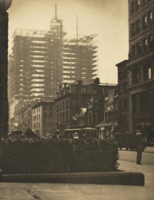 Alfred Stieglitz Old and New New York 1910 17''x 22'' Archival Art Print