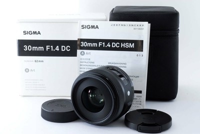 Sigma Sigma 30mm F1 4 Dc Hsm Art For Nikon Exc Ebay