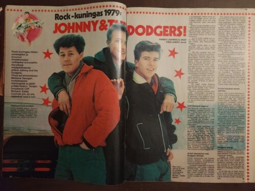 Suosikki magazine No 3 1979 Fonzie Bobby Darin Johnny & The Dodgers Cruisers - Foto 7 di 11