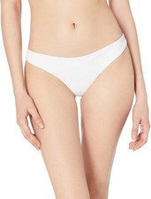 NWT - VOLCOM Women's SIMPLY SEAMLESS MINI White BIKINI BOTTOM - XL