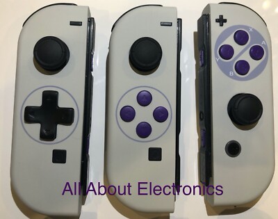 Nintendo Switch Joy-Conカスタム Custom Nintendo Switch Joy-Con Controllers Black LED MOD