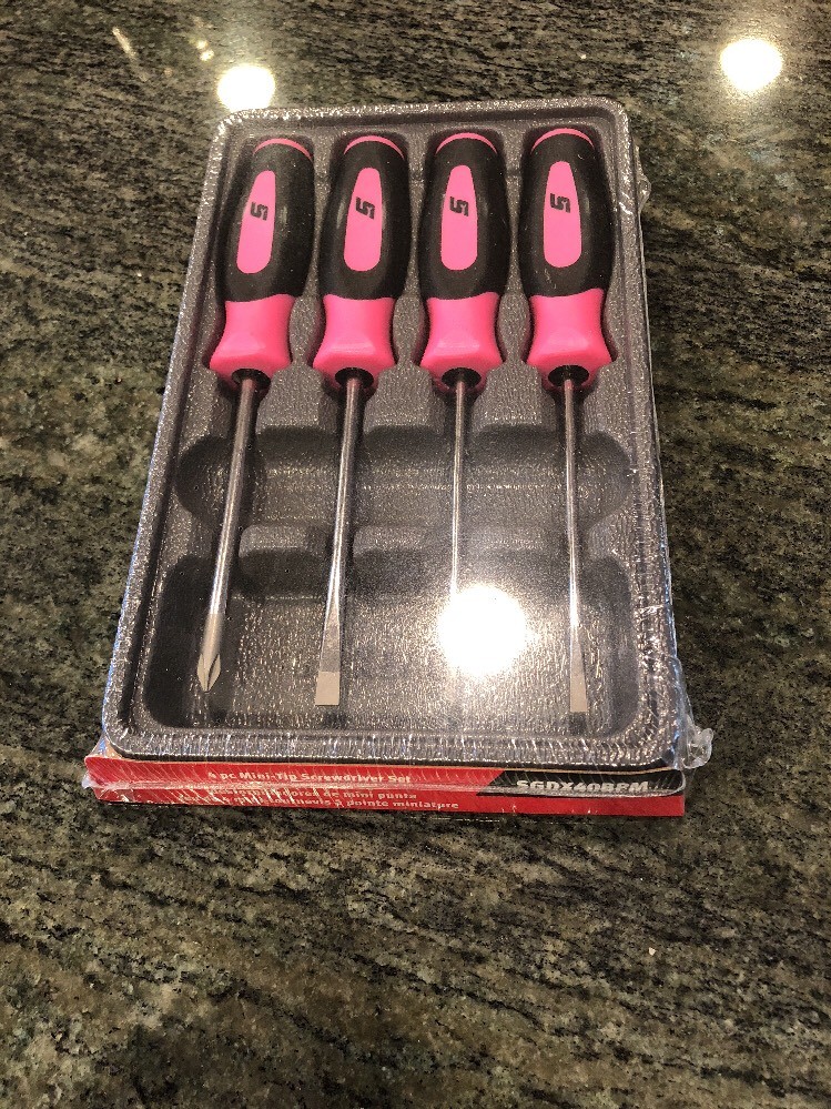 Snap On sgdx40bpm mini screwdriver set pink sealed | eBay