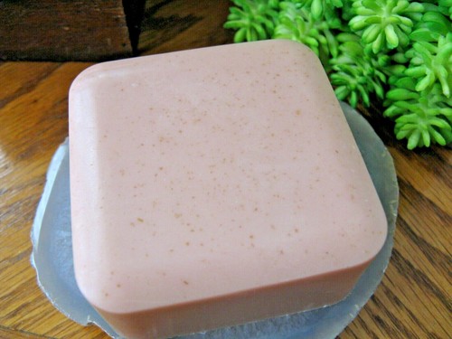 New Handmade Natural Sandalwood Men's Fragrance Beard & Face Bar Soap - Picture 2 of 6