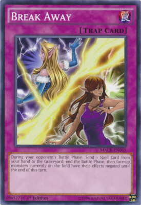 Yugioh! LP Break Away - MACR-EN065 - Common - 1st Edition Lightly Played, Englis