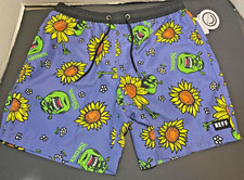 New Neff Shrek Cartoon Swim / Shorts Mens Siz...