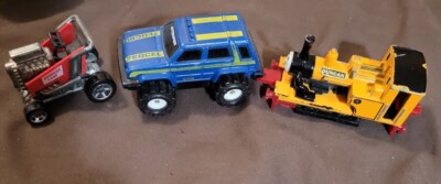 Schaper Stomper Toyota Tercel SR5 4x4 Blue SUV, ERTL Duncan Train, Express Lane