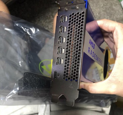AMD Radeon Pro W5700 GDDR6 Workstation(RX 5700 XT) GPU w/ 4x mDP adapters - Picture 5 of 6
