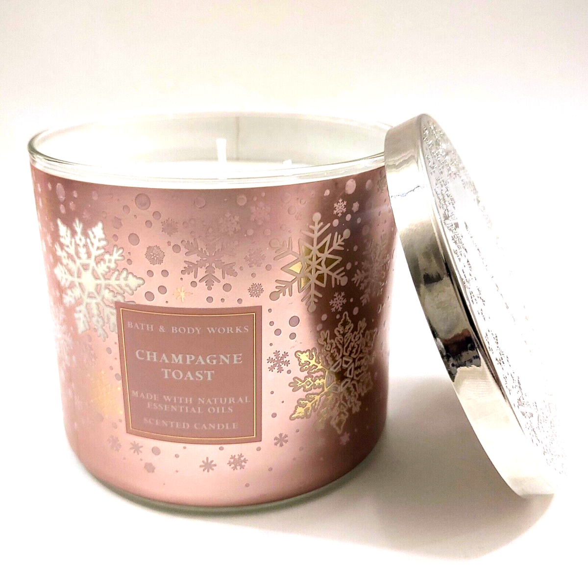 Bath and Body Works CHAMPAGNE TOAST 3-WICK Scented Candle 14.5 OZ