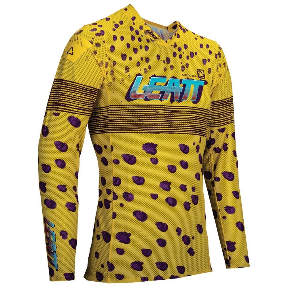 Leatt 2025 5.5 Ultraweld Motocross Jersey Cheetah MX Off Road Enduro Quad ATV