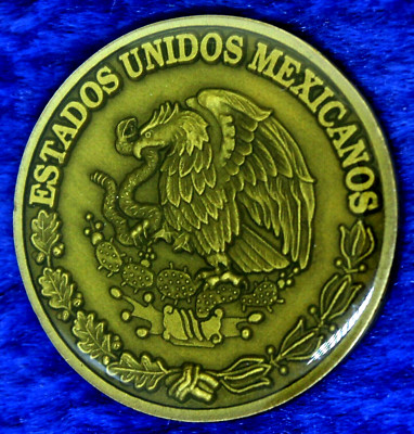 Mexico Embassy Korea Defense Attaché Challenge Coin PT-9