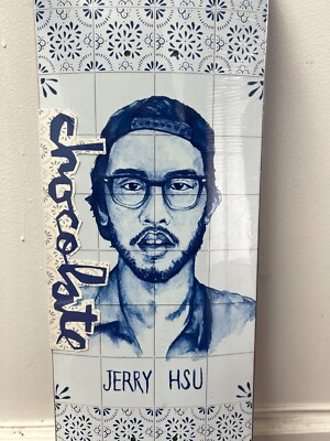 RARE Chocolate Skateboards Deck Jerry Hsu Talavera in shrink wrap
