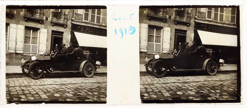 photographies 9 STÉRÉOS VOITURES entre 1910 - 1930 - Imagen 12 de 19
