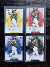 Reese Chapman TENNESSEE VOLS 2021 Leaf Perfect Game auto Autograph Lot X4