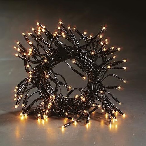 Christmas Fairy Lights Plug In Led Outdoor 288 Bulb Warm White Tree String Mains - Picture 6 of 7