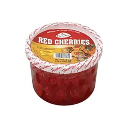 Paradise Red Cherries, 8 Ounce, New Expires 10/2026