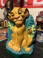 The Lion King Simba Coin Bank Just Toys 1994 Disney Young SImba 6''