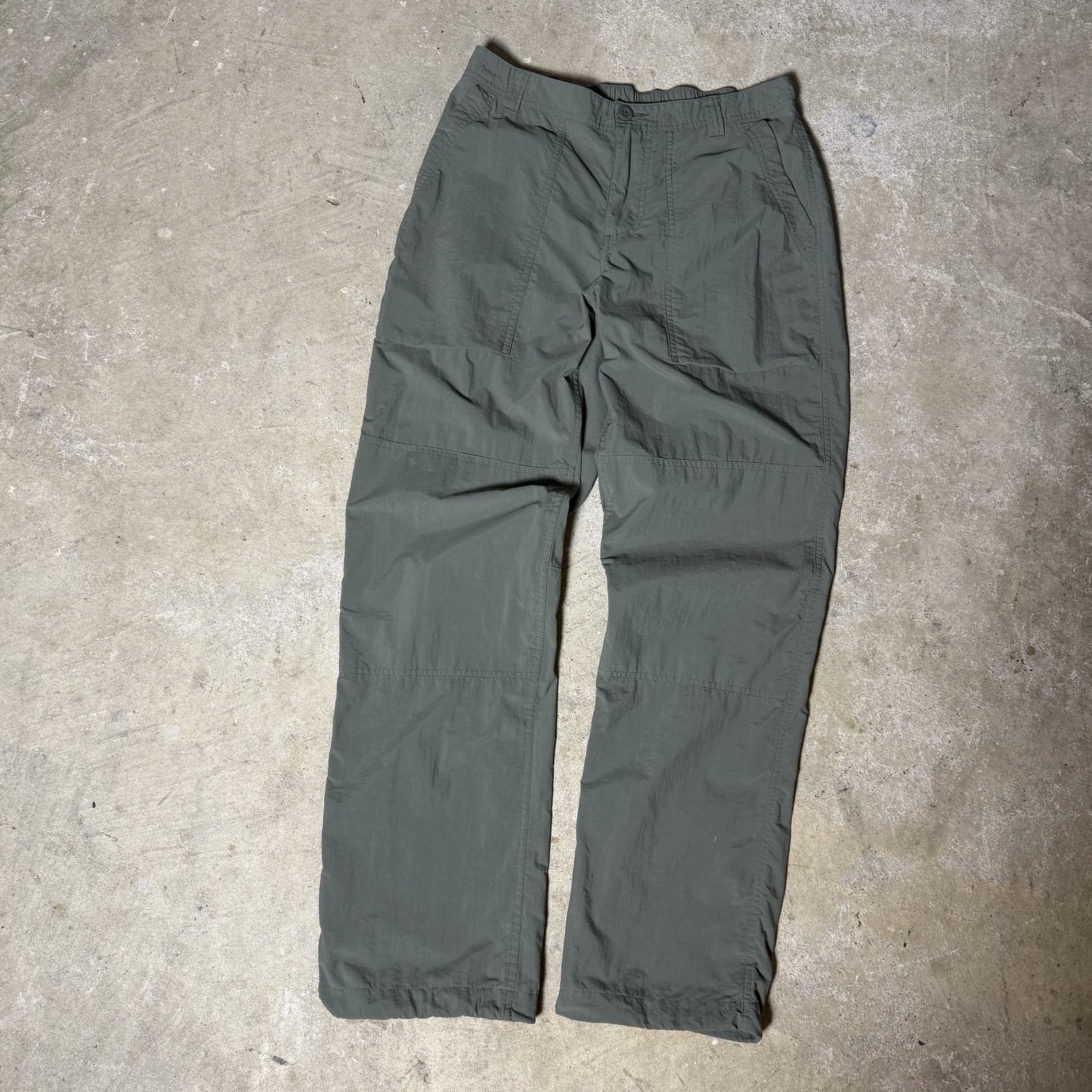 REI Co-op Pants Mens Green Trailmade Hiking Outdoor Performance Fishing 32x32