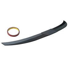 Adjustable Rear Trunk Spoiler Lip Roof Tail Wing Black For Car Sedan Universal