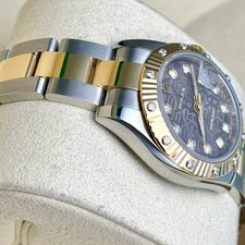 Rolex Lady-Datejust 26mm Two Tone Anniversary Diamond Mother of Pearl Dial 2007 6