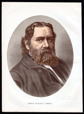 James Russell Lowell (1819-1891) Lyriker Essayist Herausgeber Hochschullehrer Di