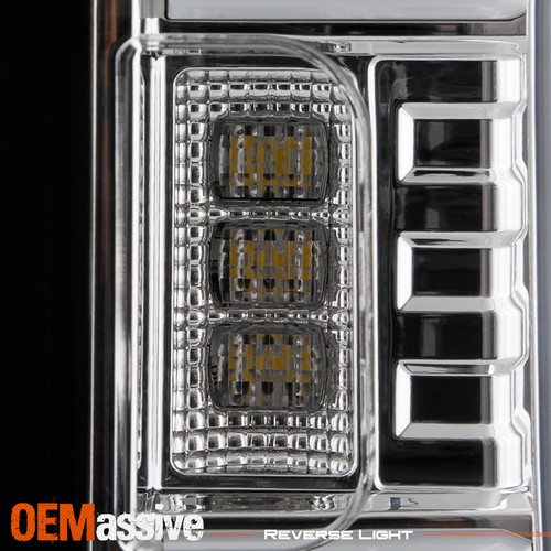 For 2019-2022 Silverado 1500 | 2020 2500HD/3500HD Halogen Type Chrome Tail Light - Picture 6 of 9