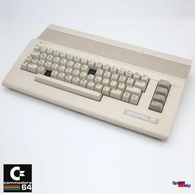 Commodore 64 C64C Old Desktop Computer PC Retro Game Not Tested!