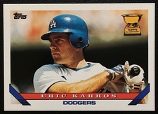 1993 Topps Eric Karros #11 Dodgers