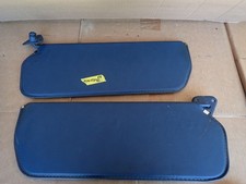 1973-87 Chevy Gmc Truck Sun Visor Lh Rh Set Square Body 6264270 Blue