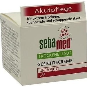 SEBAMED Trockene Haut 5% Urea akut Gesichtscreme, 50 ml