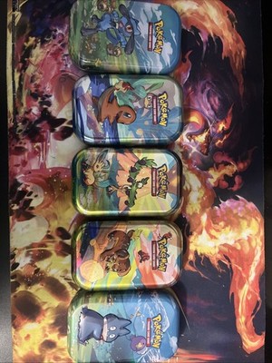 Pokémon Card Metal Mini Box Empty Inside