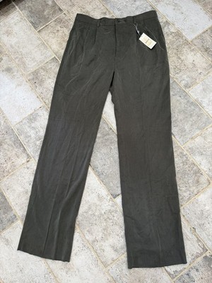 Joseph Abboud Dress Pants NEW Olive Green Mens 38 Signature Elements NWT $135