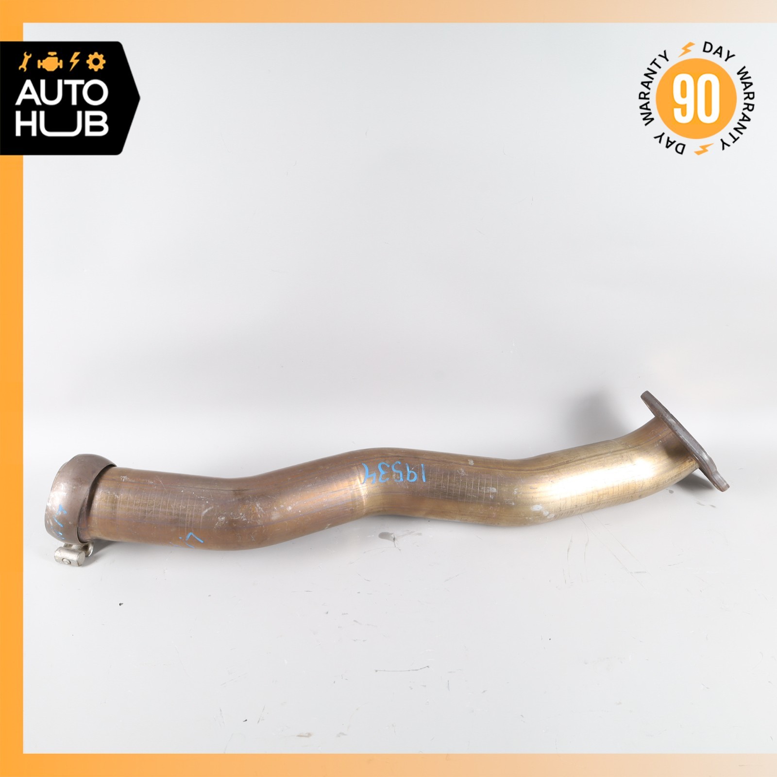 17-24 Aston Martin DB11 DBS V12 5.2L V12 Engine Left Side Exhaust Pipe OEM